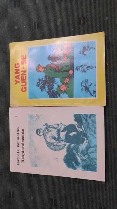 2 Livros de BD de Propaganda Politica da China
