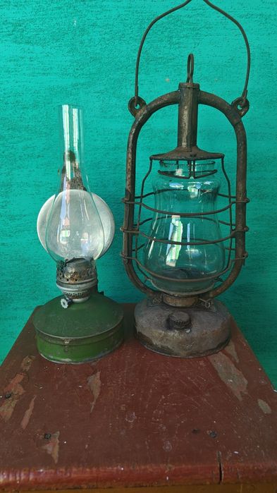 Лампи керосинові / керосиновие лампи, гасові, СССР