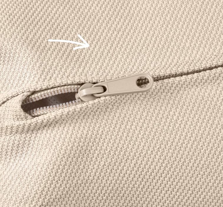 Vimle Hallarp beżowy.  Pokrycie fotela. Ikea.