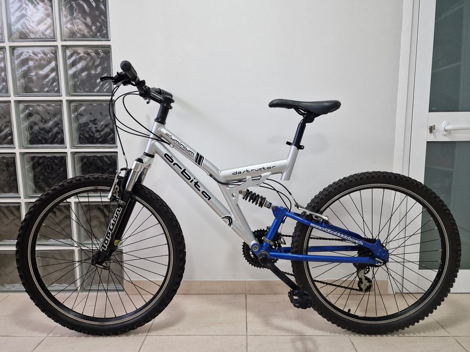 Bicicleta MTB ÓRBITA Destructor Full suspension roda 26