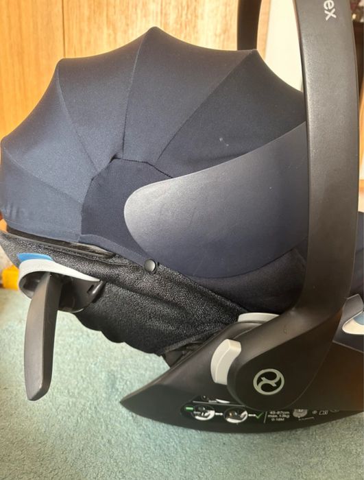 Ovo cloud Z azul com tecido respirável