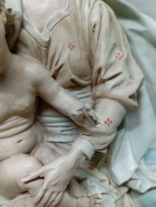 Crucifixo + Virgem com o Menino