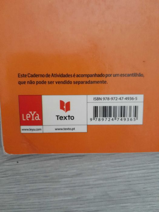 Caderno de atividades de física química