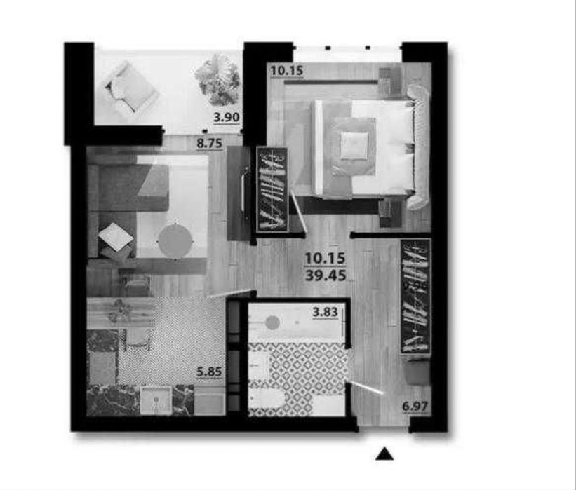 Продаж 1кім.квартири в ЖК «Місто квітів»