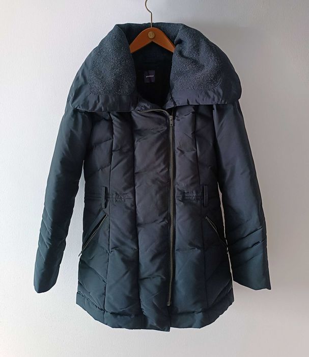 Casaco preto acolchoado | PROMOD