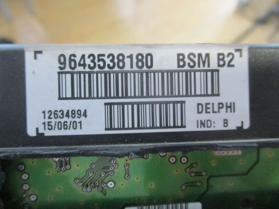 BSM Caixa fusíveis Peugeot 307