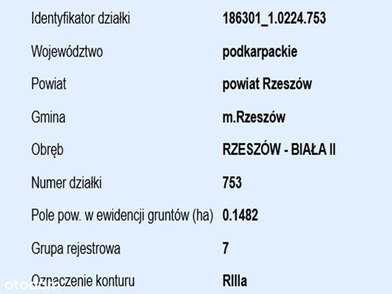 Działka budowlana w Rzeszowie, wydane WZ-możliwość podziału na 2 cz. - Widok 3