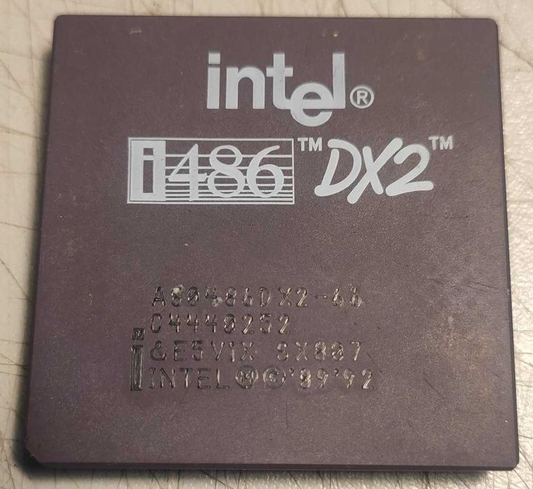 Intel 486 DX2 Processor64171715848834120