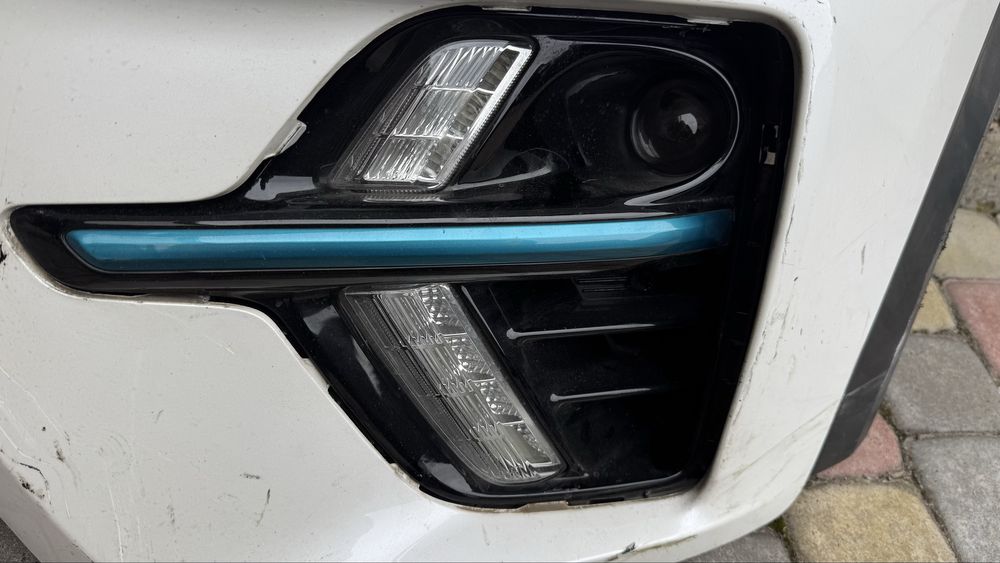 Kia Niro ev накладка бампера з ДХО і туманкой всборе