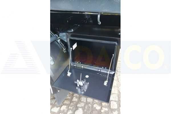 Caixa Ferramentas ADABOX Aço Galvanizado (1,5 mm.), 1 Fecho - Nova Emb