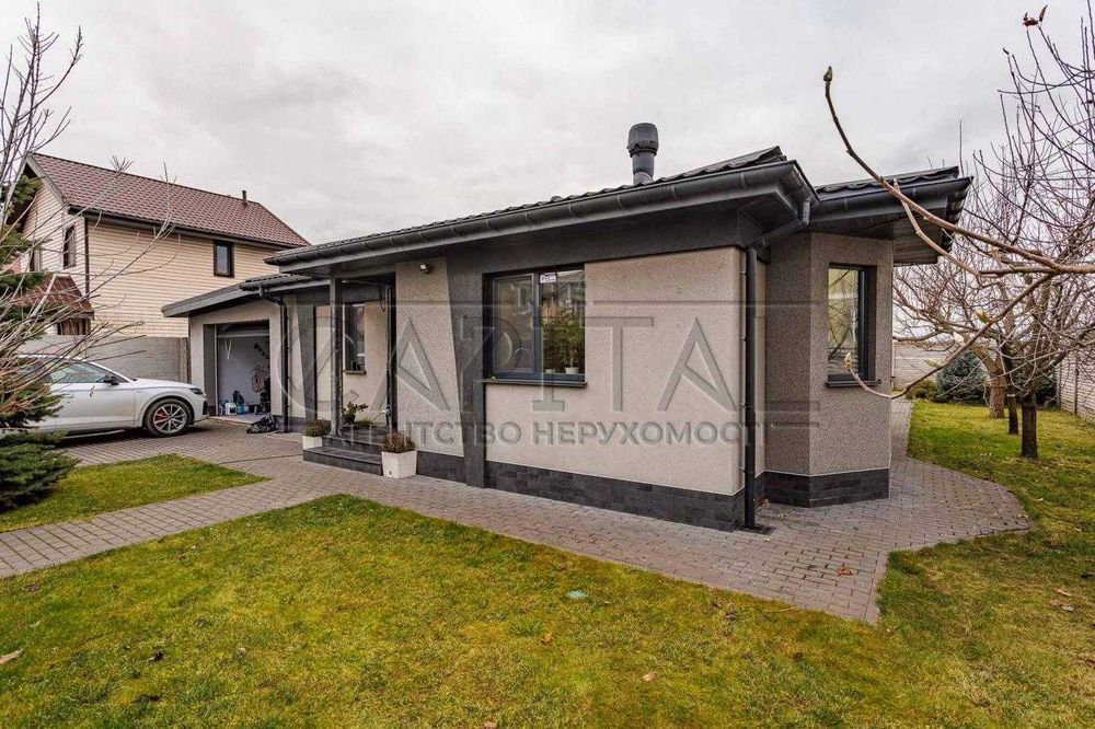 Продається стильний будинок Білогородка 75м2 Генератор 5 соток Гараж Підвал