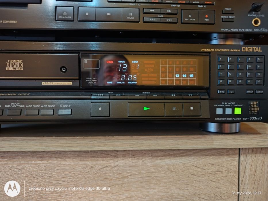 Odtwarzacz CD Sony cdp 333esd