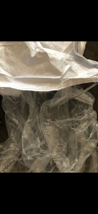 Big bag z wkladem foliowym na kulurydze zboze . Mocne worki big bagi