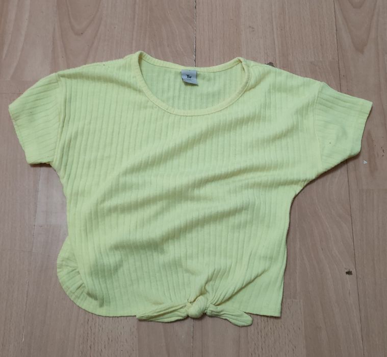 Cytrynowy t-shirt 5 lat, 110 cm