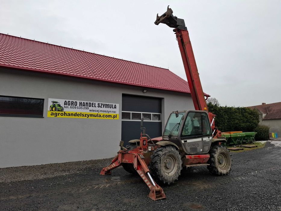 ŁADOWARKA teleskopowa MANITOU MT 1440 SLT, mały przebieg 3900 mtg