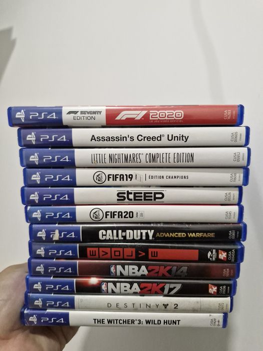 Jogos PS4 (Preço Descrição)