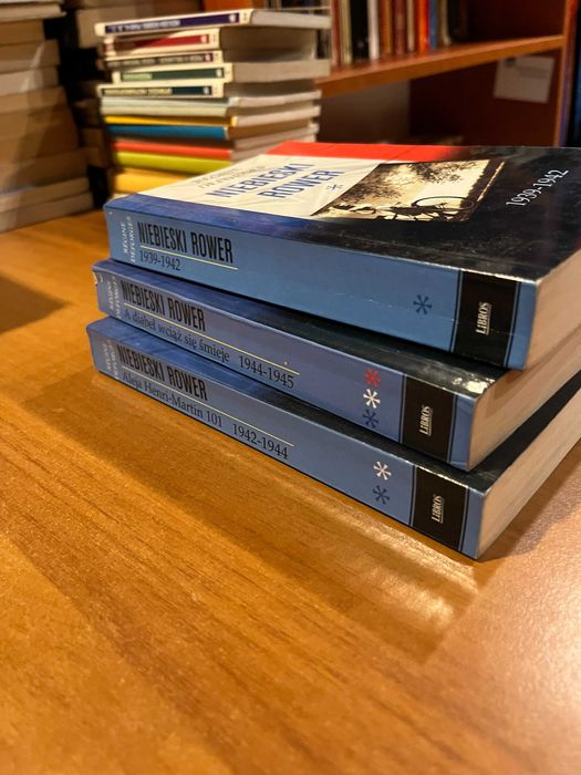 Niebieski rower ; Regine Deforges ; komlpet tom 1 - 3