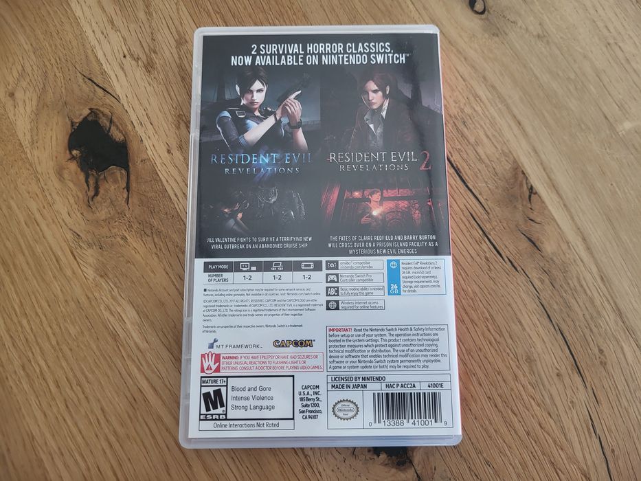 Resident Evil Revelations Collection Nintendo Switch 1 i Capcom