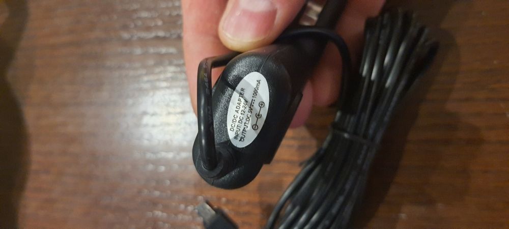 Ładowarka do kamery samochodowej mini USB