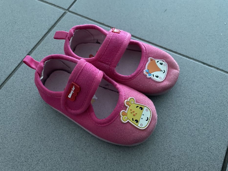 Kapcie dziewczęce fisher price rozmiar 24