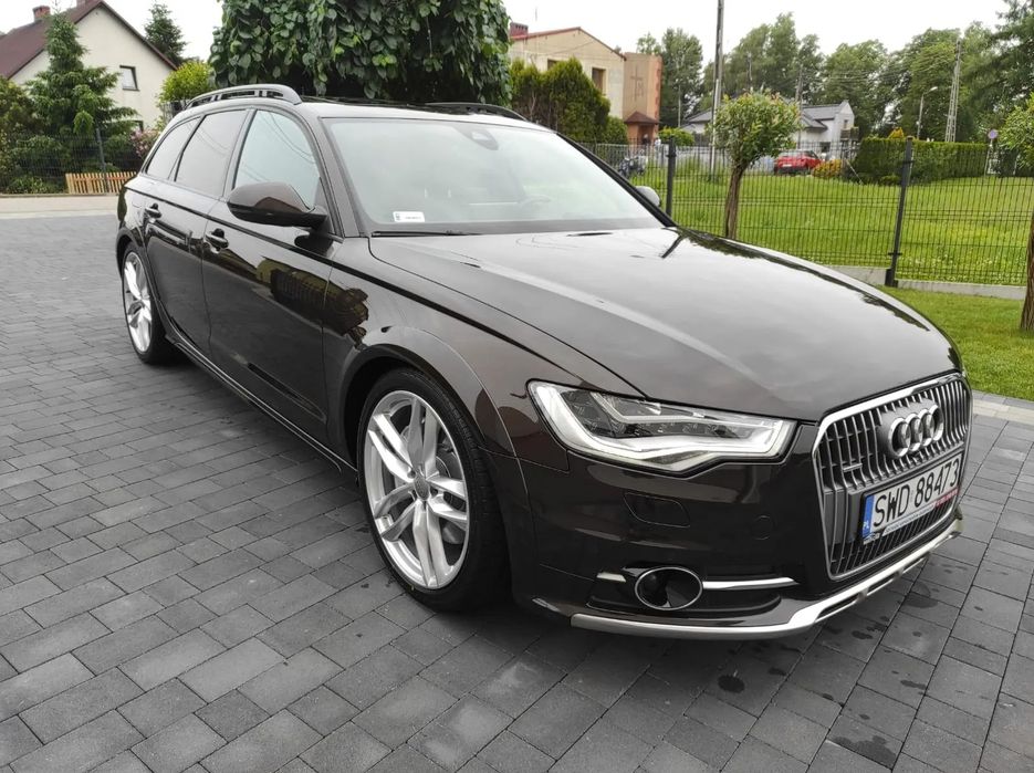 Audi A6 Allroad A6 C7 Allroad, Aktywny wydech, Niski przebieg, Zadbany 3.0 313km