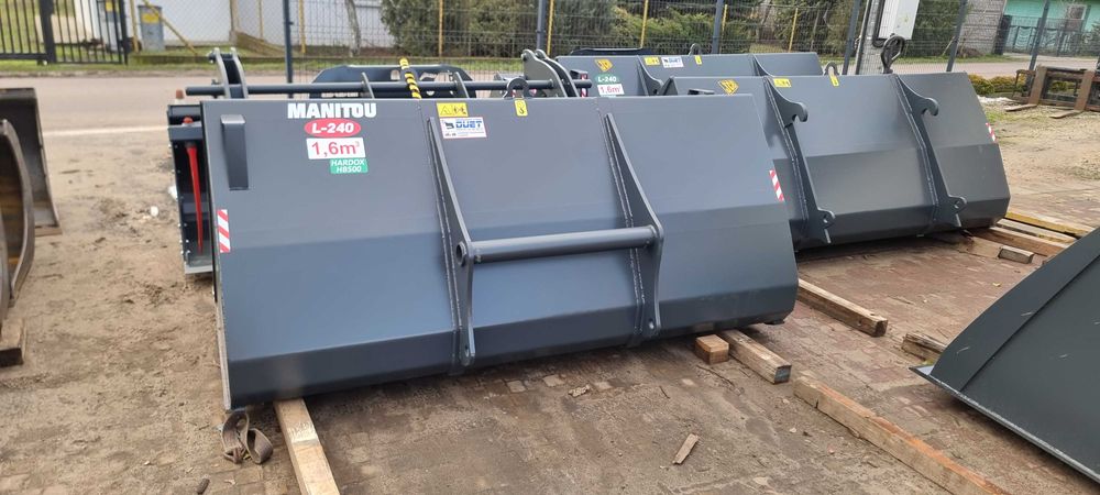 łyżka szufla 1,6m3 manitou merlo matbro john deere case claas kramer