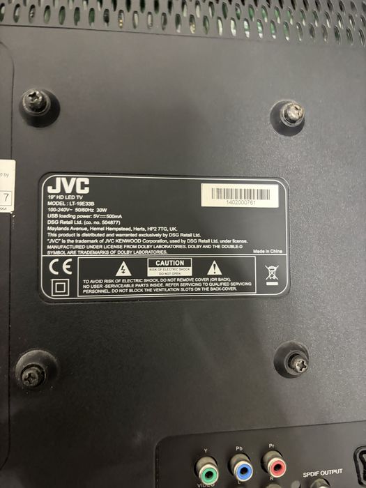 Telewizor JVC LT-19E33B