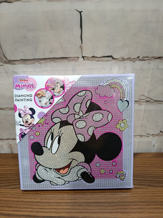 Mozaika obrazek diamentowy DIY myszka Minnie