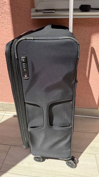 Продаж валізи Samsonite, чорний колір , текстиль