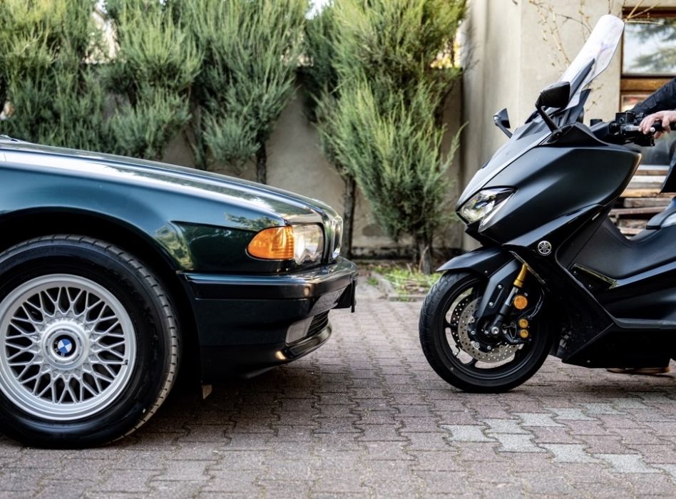 BMW 7 E38 728i lift M52B28TU dodatki M sport SERWIS Xenon ERLE Grafik PIEKNY STAN