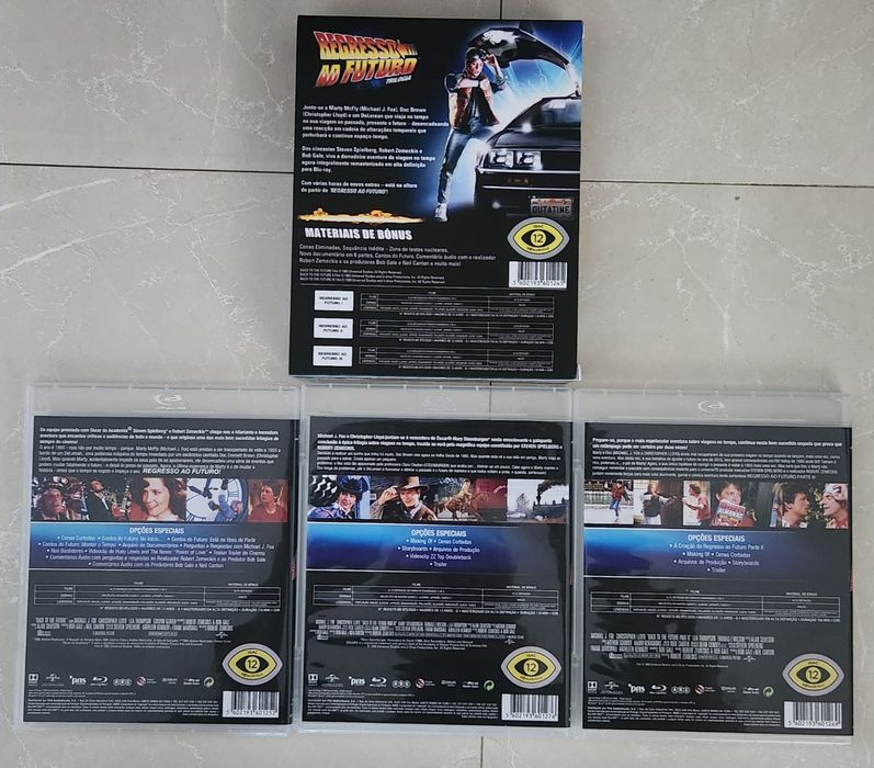 Trilogia Regresso ao Futuro Bluray