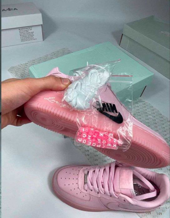 [РОЗПРОДАЖ] Кросівки Nike Air Force 1 Nocta Pink форси нокта найк