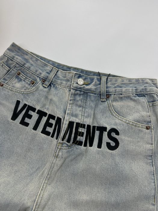 Штани VETEMENTS jeans джинси rap baggy cargo opium denim y2k sk8