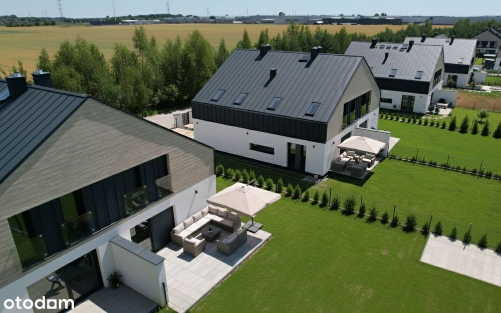 Dom w zabudowie bliźniaczej, nowy, gotowy do odbioru