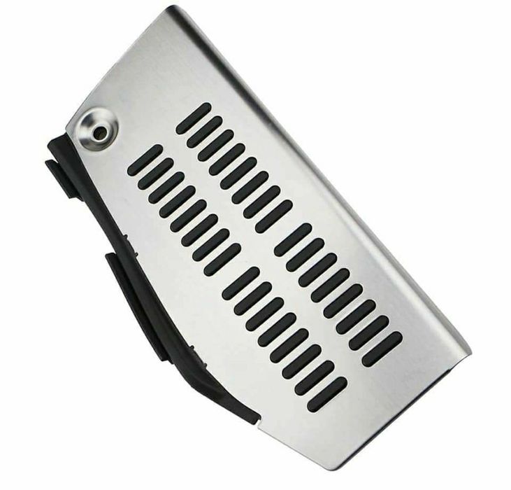 Capas de pedais e apoio de pé inox - modelo 1