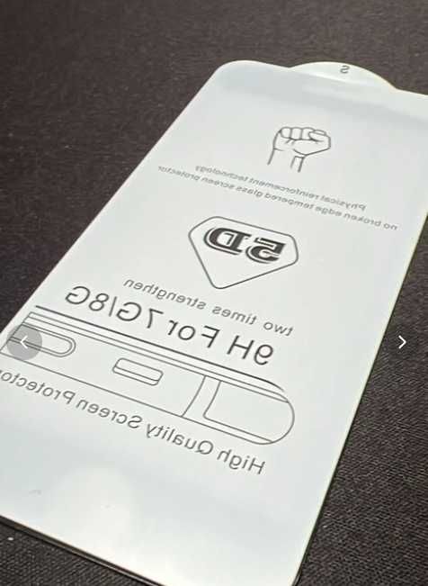 Película de vidro preto ecrã inteiro - iphone 7