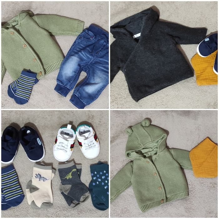 Newbie name it Next mega paka wyprawka synek 62-68