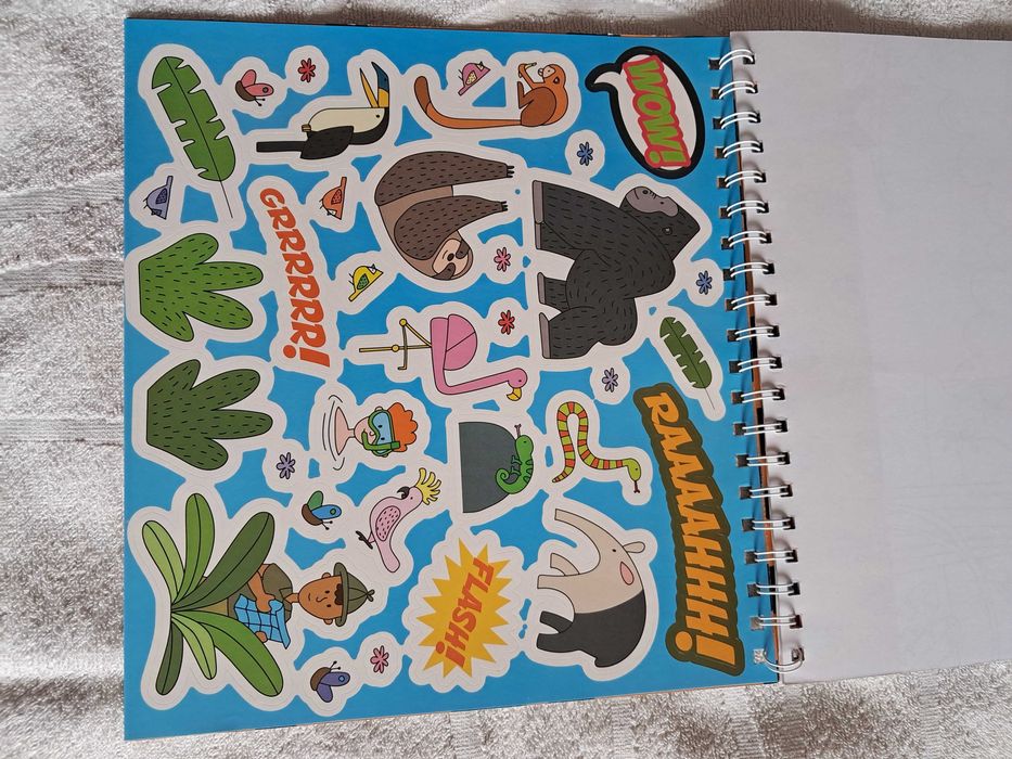 Książeczka z szablonami