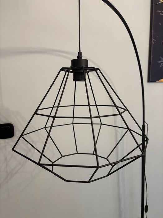 Lampa podłogowa stojąca LOFT czarna stan idealny/nieużywana