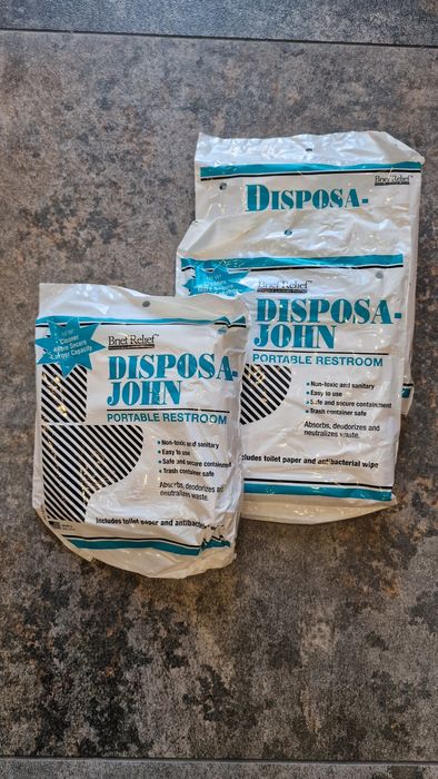 Brief Relief Disposa-John Portable Toilet 500 szt.