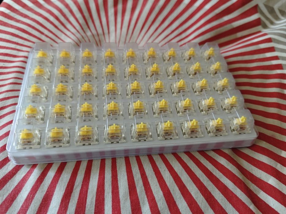 Switches Gateron Yellow G Pro 3.0