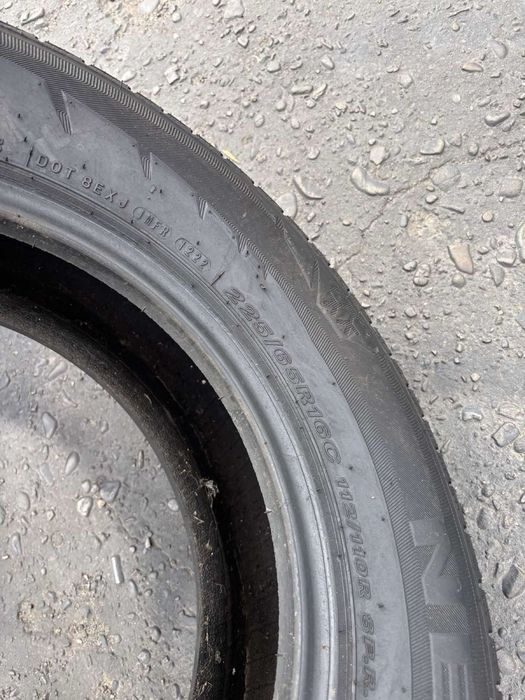 Шини   225/65 R16C пара Nexen 2022р зима  6.2мм