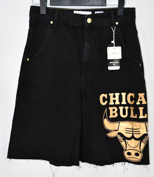 Jeansowe spodenki Bershka NBA 36 nowe z metką