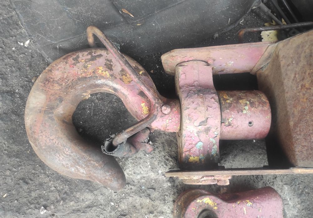 Гакова крюкова крюковая підвіска подвеска крана 10-14 тон