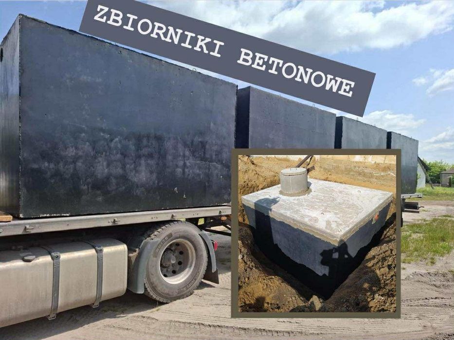 Zbiornik Betonowy od Producenta Szambo Betonowe