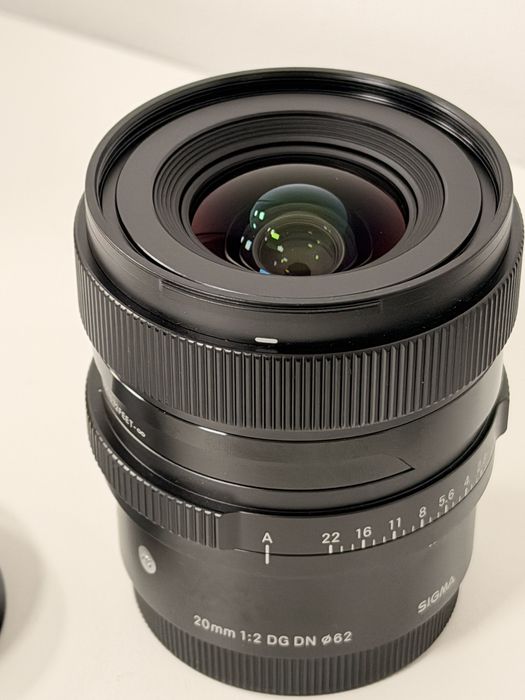 Sigma 20mm f2 como nova E Mount