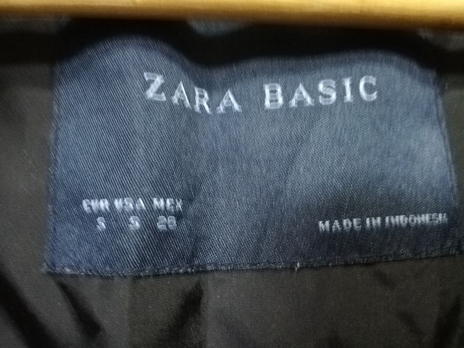 Kurtka płaszcz puchowy Zara 36