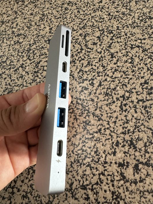 Adaptador USB-C Anker Para Macbook 7 Em 2