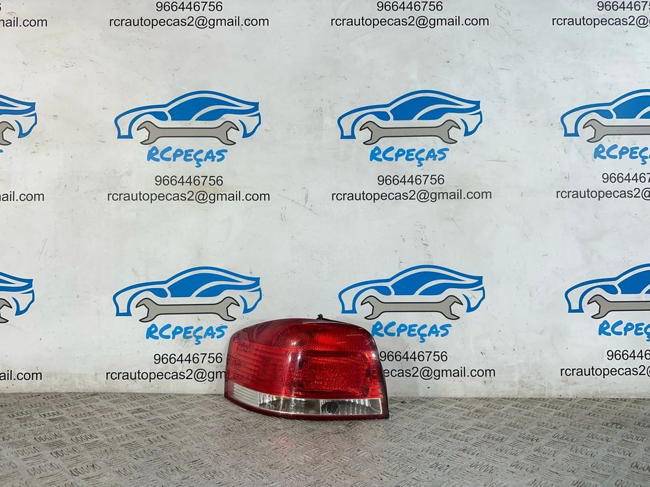Farolim Tras Traseiro Esquerdo Original Audi A3 8P 8PA 3 Portas
