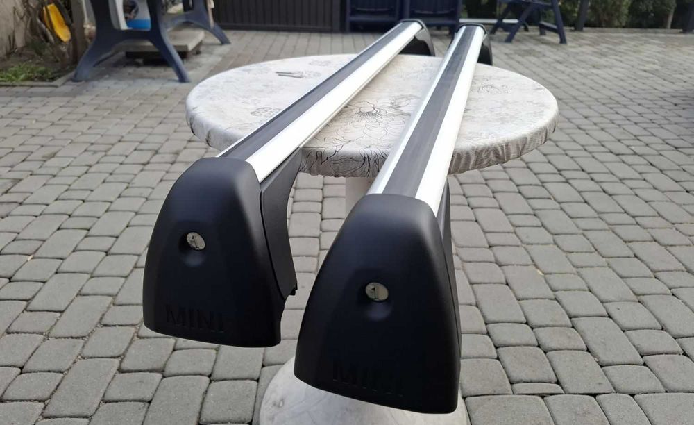 Nowy Oryginalny Bagażnik Dachowy Mini F56 Belki Poprzeczki Thule